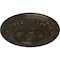 Ekena Millwork Nestor Ceiling Medallion (Fits Canopies up to 5"), 25 7/8"OD x 2 1/4"P, Stone Hearth Crackle CM25NESHC - alternate 4
